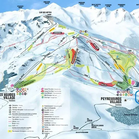 8 Personnes, Wi-fi, Parking - Peyragudes - Fr-1-695-15